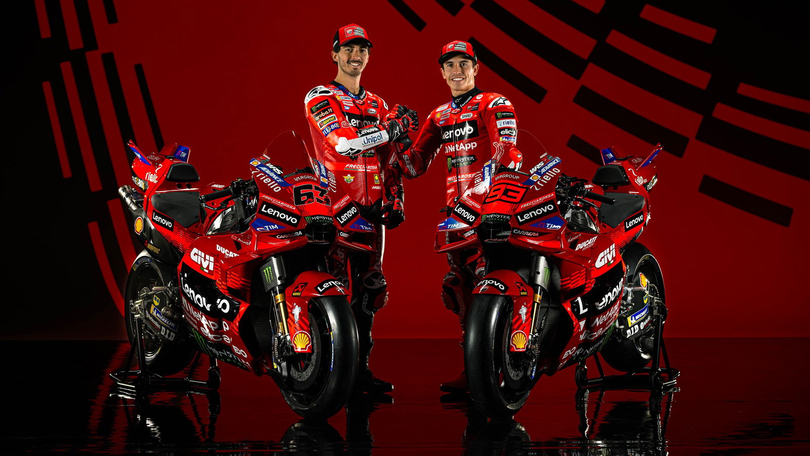 Bagnaia, Marquez